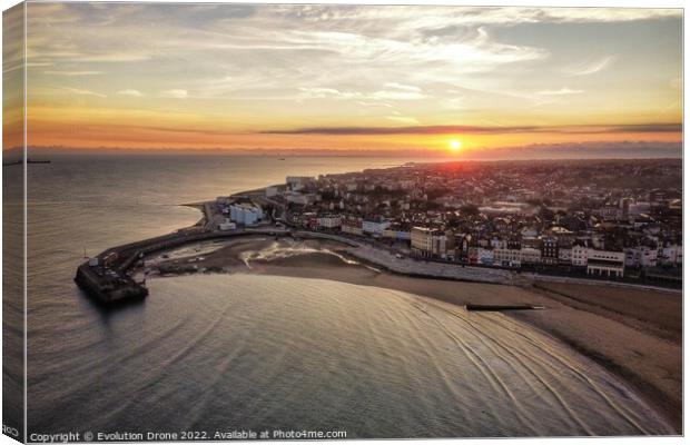 Outdoor  Canvas Print by Evolution Drone