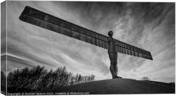 The Angel, Gateshead. Canvas Print by Duncan Spence