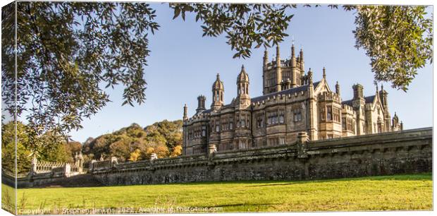 Margam Country Park Canvas Print by Stephen Jenkins
