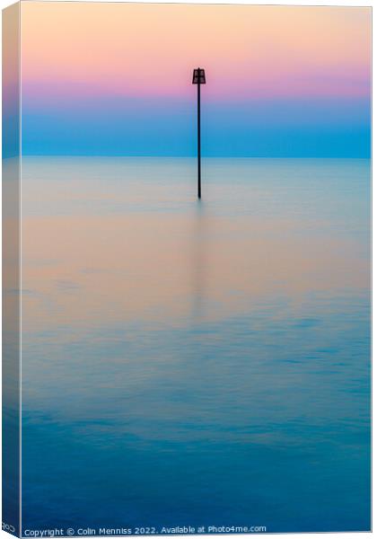 Pastel Perfection Canvas Print by Colin Menniss