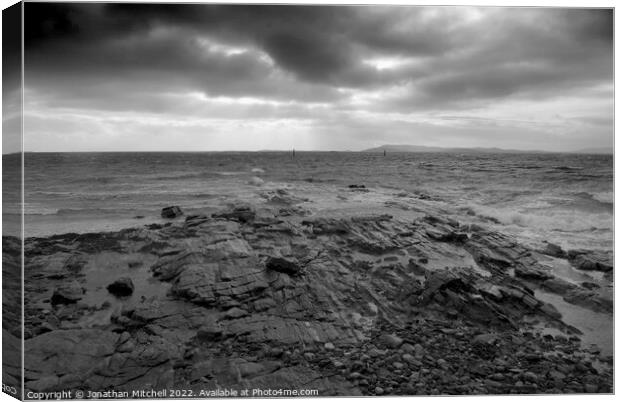 Berneray, Outer Hebrides, Scotland, 2010 Canvas Print by Jonathan Mitchell