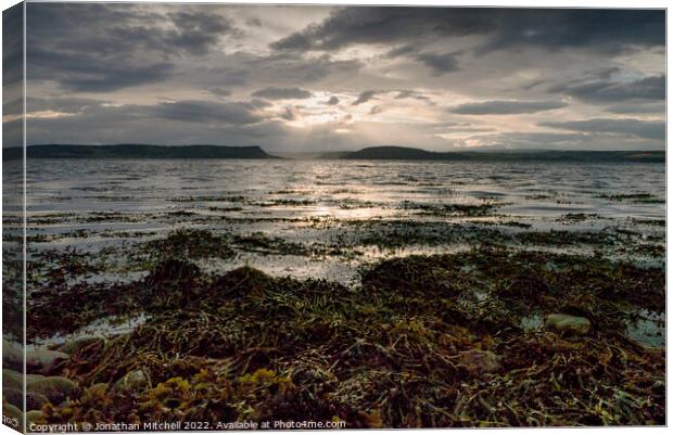 Black Isle, Moray Firth, Inverness-shire, Scotland, 2017 Canvas Print by Jonathan Mitchell