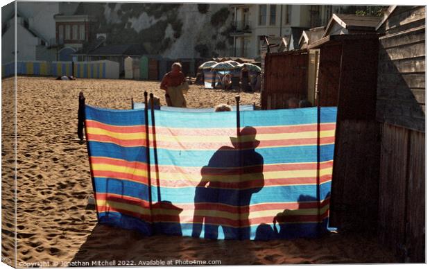 Broadstairs, Kent, England, 2002 Canvas Print by Jonathan Mitchell