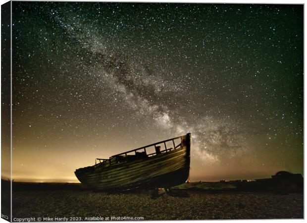 Ian and Tina Forever sails the stars Canvas Print by Mike Hardy