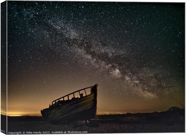 Ian and Tina Forever sail the stars II Canvas Print by Mike Hardy