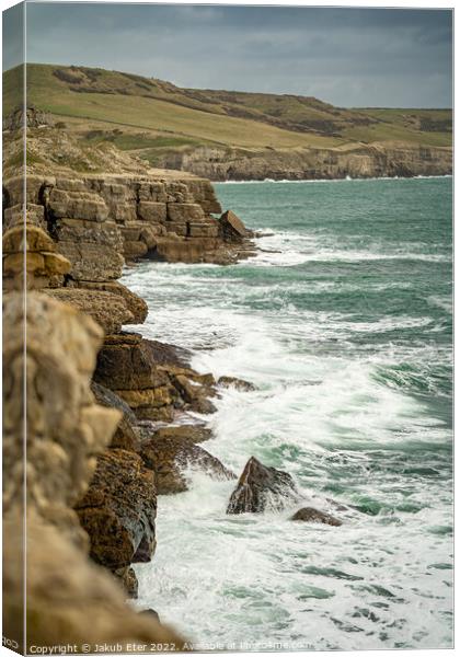 Outdoor oceanbeach Canvas Print by Jakub Eter