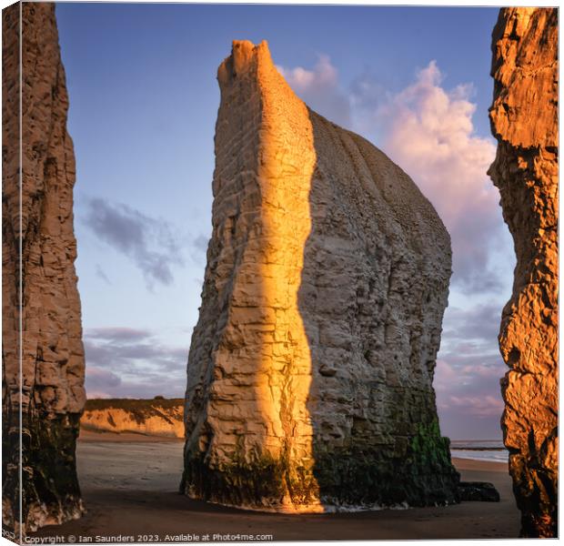 Chalk Stack Canvas Print by Ian Saunders