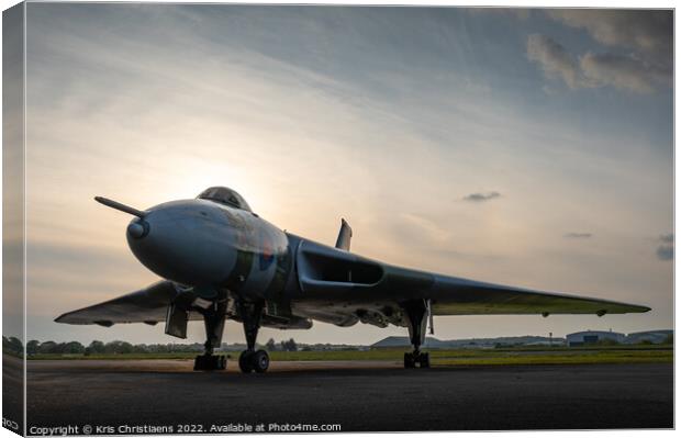 Vulcan at sunset Canvas Print by Kris Christiaens