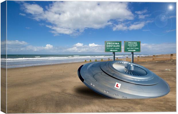 Long Way Home Canvas Print by Dave Urwin