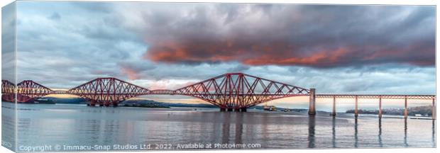 The Forth Railway Bridge Canvas Print by Storyography Photography
