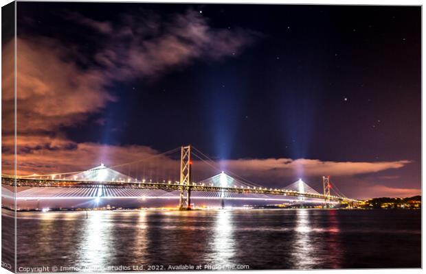 The Forth Road Bridge Canvas Print by Storyography Photography