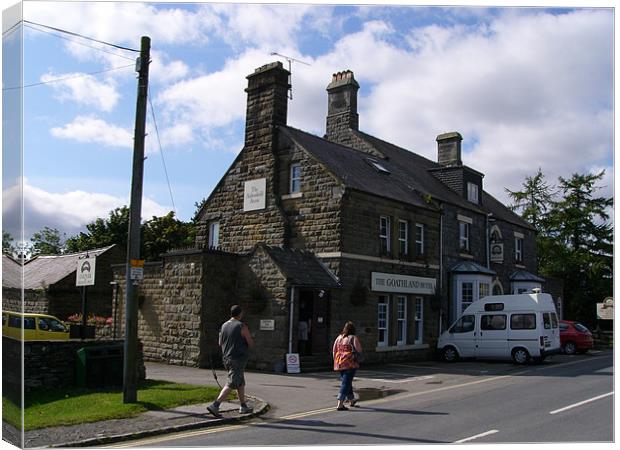Aidensfield Arms, Heartbeat, North Yorkshire Canvas Print by Gareth Wild