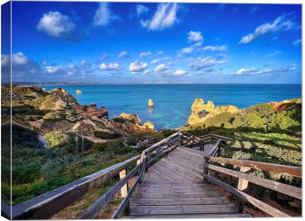 Lagos Algarve Portugal  Canvas Print by Andy laurence
