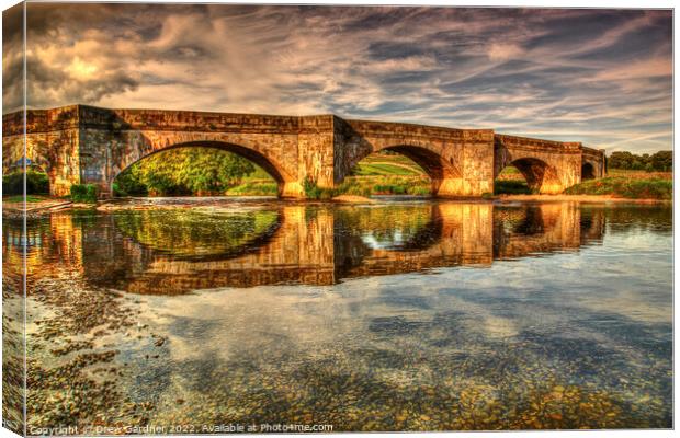 Burnsall Bridge Canvas Print by Drew Gardner