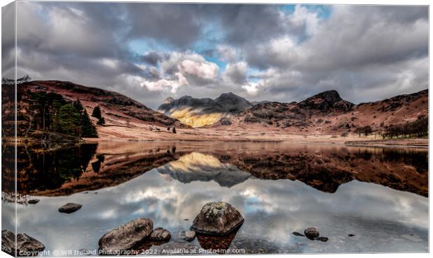  Lake District - Blea Tarn.  Canvas Print by Will Ireland Photography