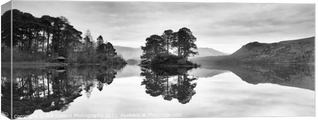Lake District - Otter Island on Derwent Water Canvas Print by Will Ireland Photography