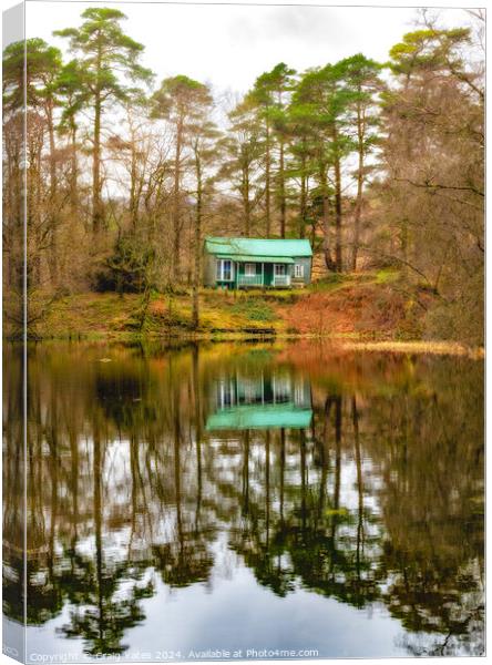 TARN HOWS Scout Hut Canvas Print by Craig Yates