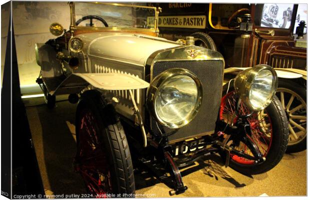 Beaulieu Car Museum. Canvas Print by Ray Putley