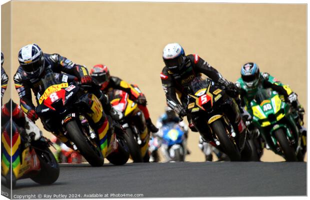 Pirelli National Superstock. Canvas Print by Ray Putley