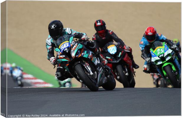 Pirelli National Superstock. Canvas Print by Ray Putley