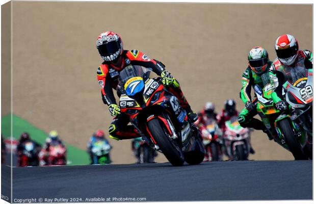 Pirelli National Superstock. Canvas Print by Ray Putley