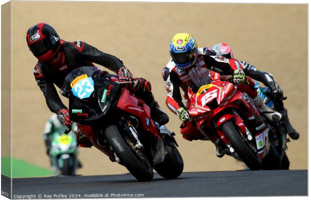 Pirelli National Superstock. Canvas Print by Ray Putley