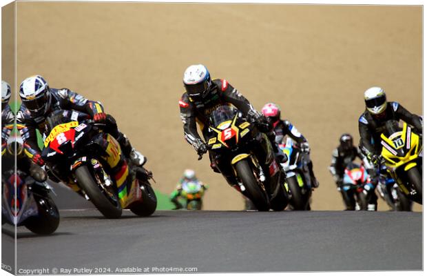 Pirelli National Superstock. Canvas Print by Ray Putley