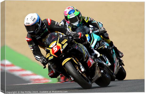 Pirelli National Superstock. Canvas Print by Ray Putley