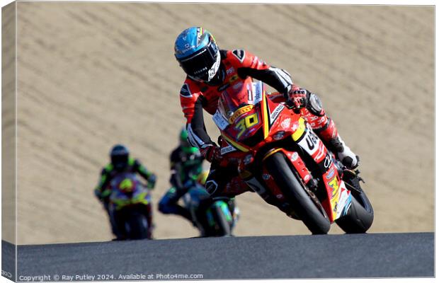 Pirelli National Junior Superstock. Canvas Print by Ray Putley