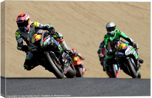 Pirelli National Junior Superstock. Canvas Print by Ray Putley