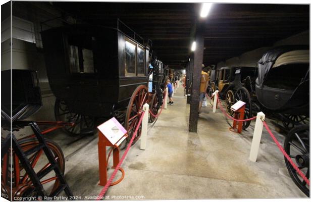 Tyrwhitt-drake Museum of Carriages – England, UK. Canvas Print by Ray Putley