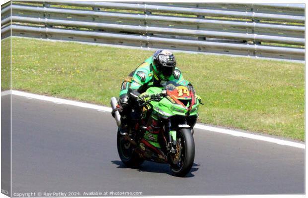 Pirelli National Junior Superstock- Brands Hatch 2023 Canvas Print by Ray Putley