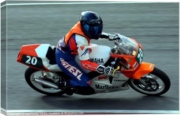 DFDS Yamaha Past Masters Canvas Print by Ray Putley
