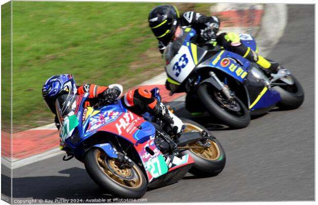 BMCRC Thunderbike Sport & BMCRC SuperTwins Canvas Print by Ray Putley