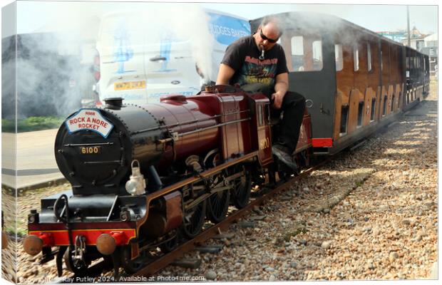 Steam Railway - Hastings Canvas Print by Ray Putley