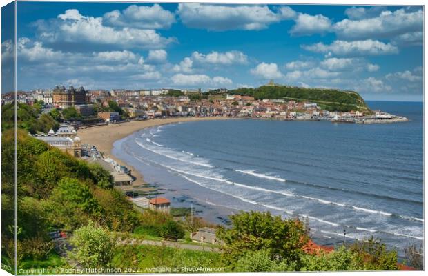 Beauty of Scarborough South Bay Canvas Print by Rodney Hutchinson