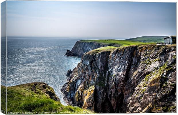 Majestic Mull of Galloway Canvas Print by Rodney Hutchinson