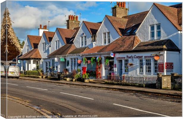 Discover the Charm of Alloway Canvas Print by Rodney Hutchinson