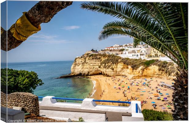 Carvoeiro Algarve Portugal Canvas Print by RJW Images