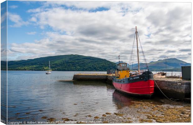 The Vital Spark Inveraray Canvas Print by RJW Images