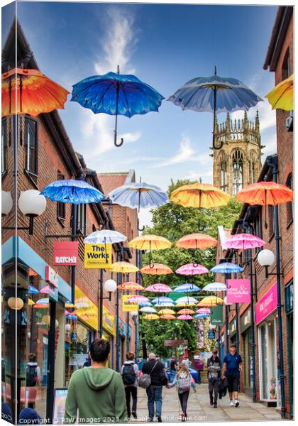 Coppergate York Canvas Print by RJW Images