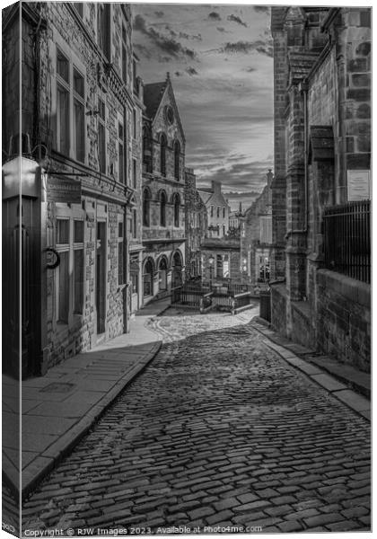Edinburgh Canvas Print by RJW Images