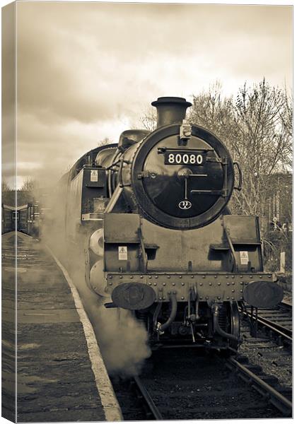 Classic Steam Canvas Print by Chris Walker