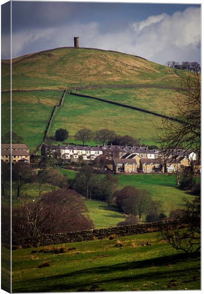 Blacko Tower Canvas Print by Chris Walker