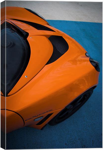 Lotus Exige Front Canvas Print by Chris Walker