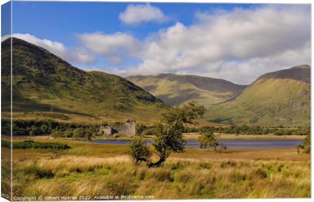 The Historic Echoes of Kilchurn Castle Canvas Print by Gilbert Hurree