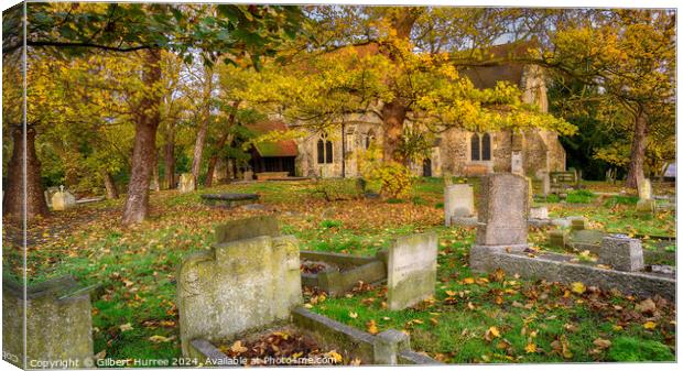 St Mary's Church Canvas Print by Gilbert Hurree