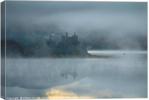 Kilchurn Castle Scotland Canvas Print by Gilbert Hurree