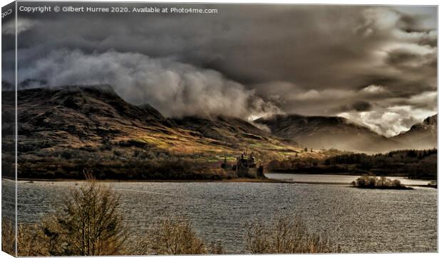 Highland Beauty: Loch Awe, Scotland Canvas Print by Gilbert Hurree