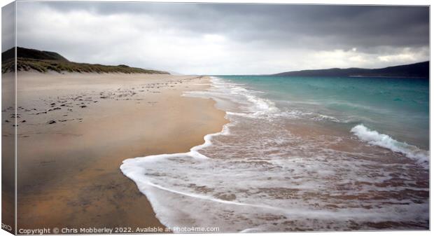 Luskentyre Beach, Harris Canvas Print by Chris Mobberley